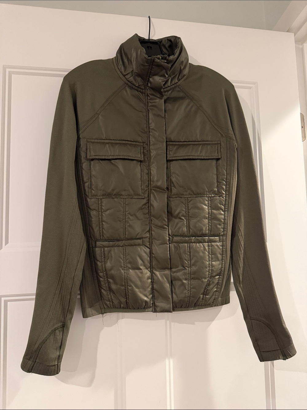 Zella Olive Women's Lightweight Quilted Jacket - size S